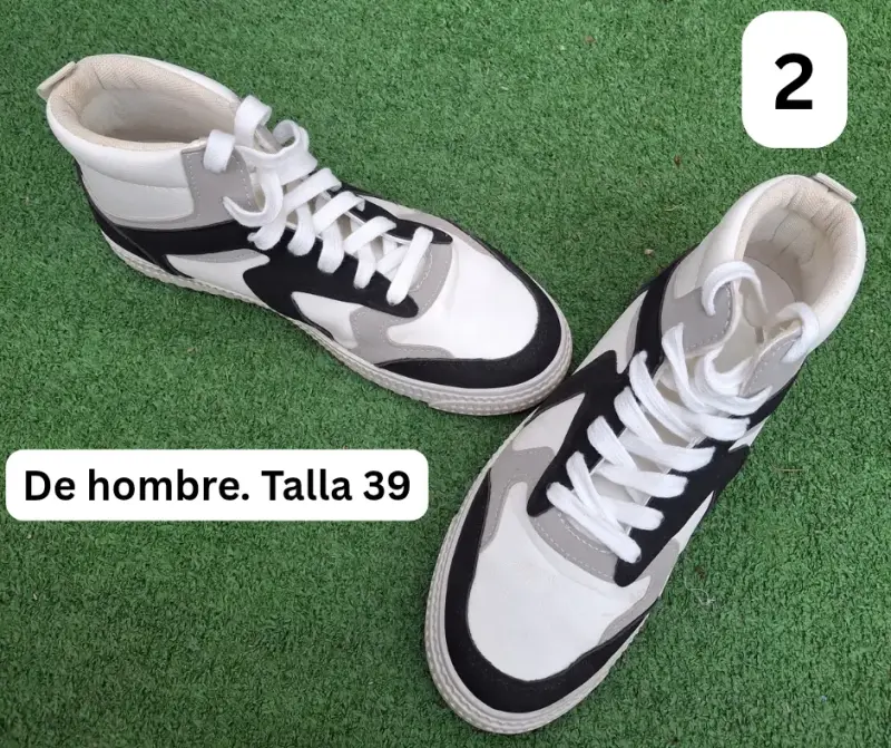 Zapatillas blancas unisex Shein - 1