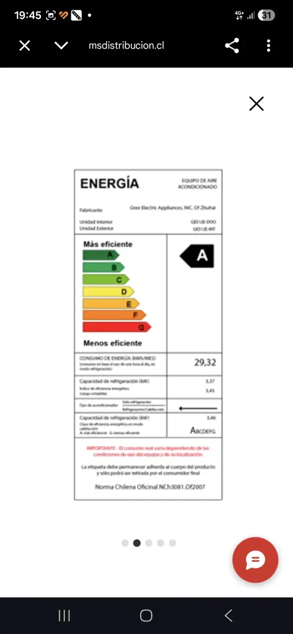 Aire acondicionado ANWO Inverter - 3