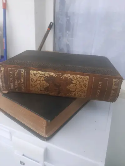 Colección de libros antiguos enciclopedias - miniatura 2