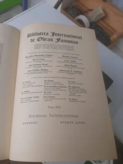 Colección de libros antiguos enciclopedias - miniatura 3