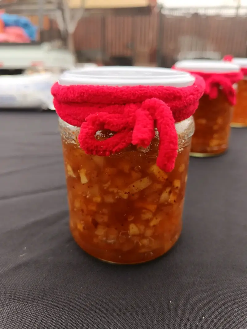 Mermelada de manzana y canela - 2