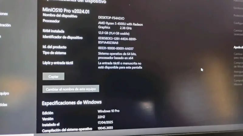 Laptop Lenovo 14 pulgadas - 5