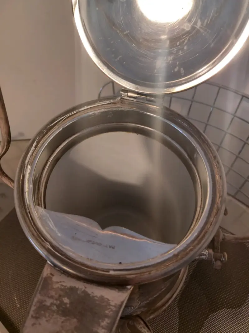 Antiguo samovar de metal - 3