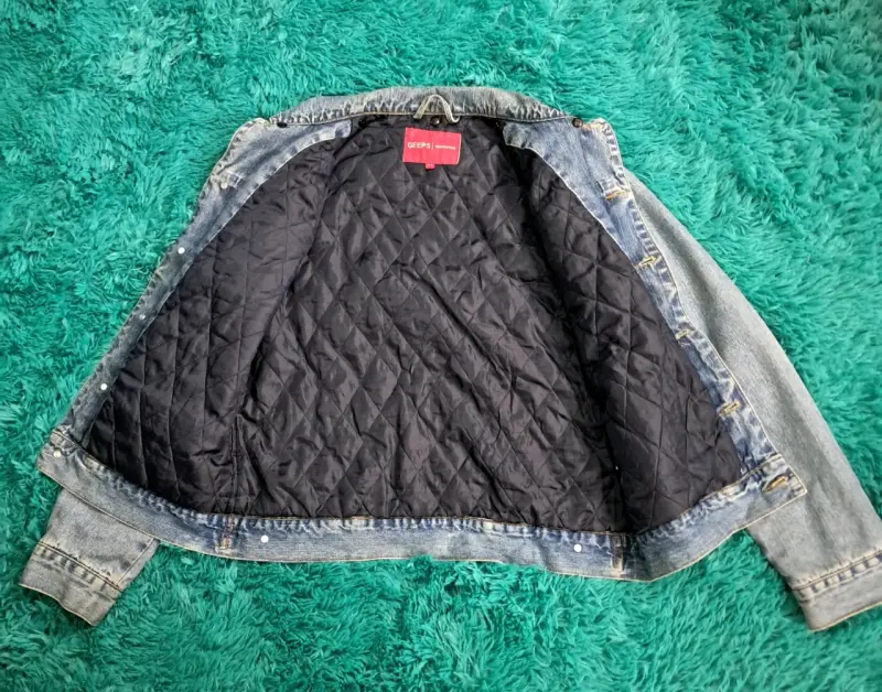 Chaqueta de mezclilla azul - 2