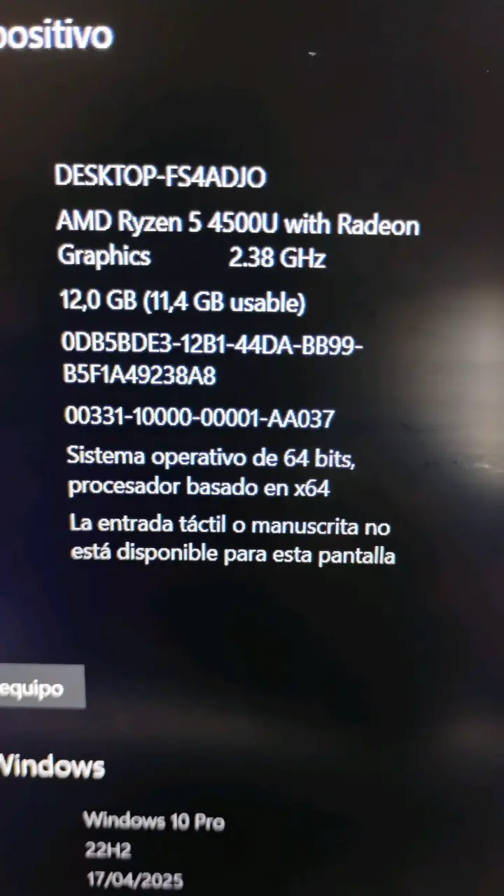 Laptop Lenovo 14 pulgadas - 9