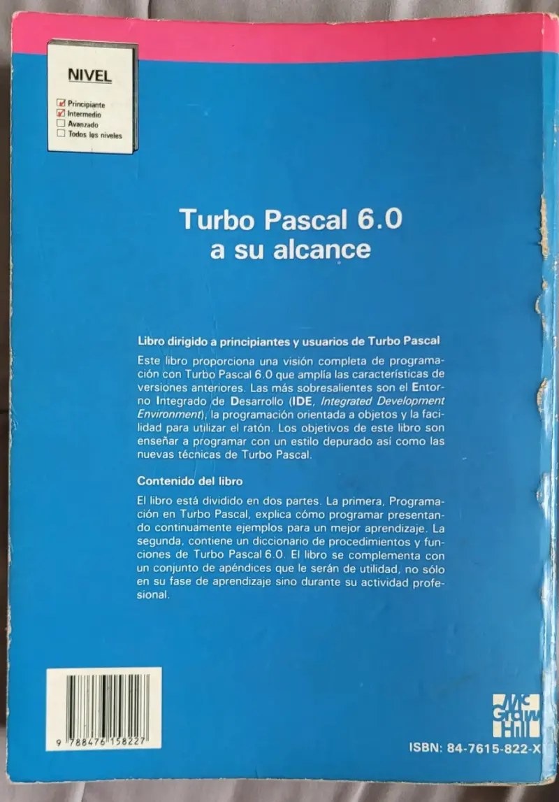 Libro Turbo Pascal 6.0 - 2