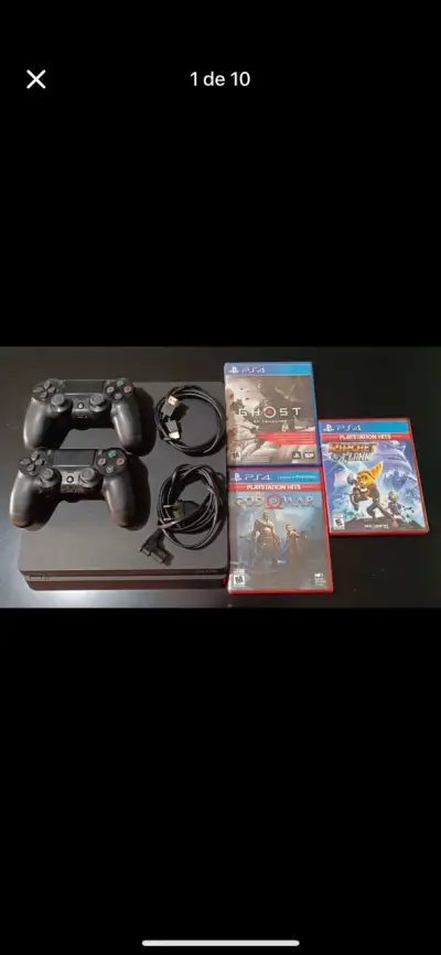 Consola PlayStation 4 con juegos - miniatura 1