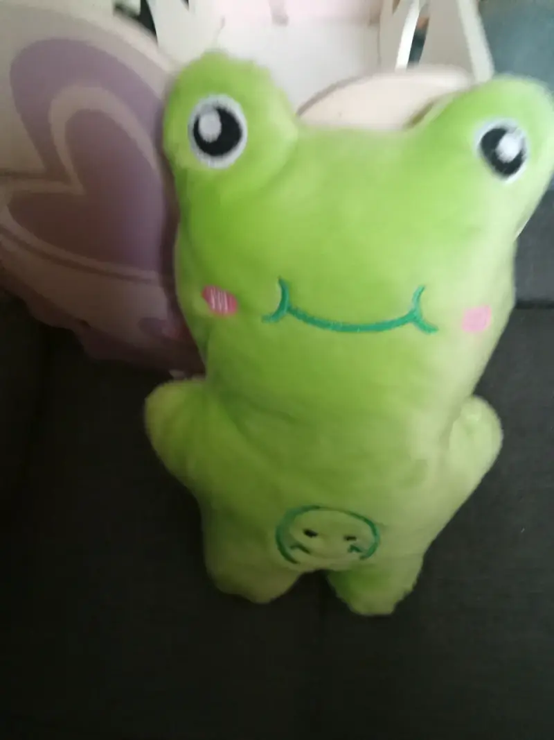 Peluche rana verde - 1
