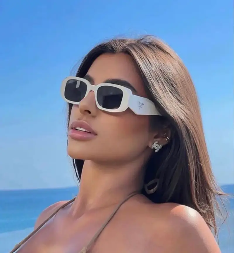 Gafas de sol Prada blancas - 4