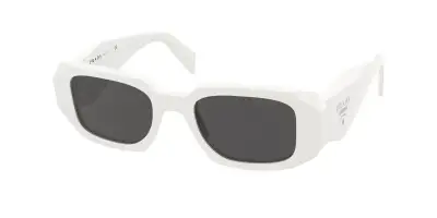 Gafas de sol Prada blancas - miniatura 5