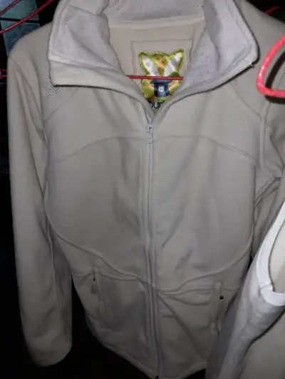 Chaqueta polar Burton blanca - miniatura 2