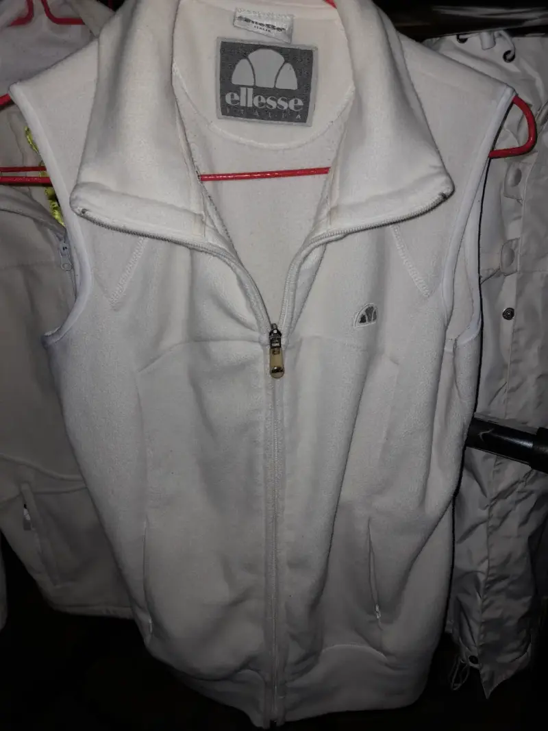 Chaleco polar blanco Ellesse sin mangas - 2