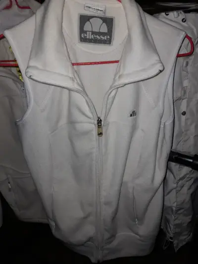 Chaleco polar blanco Ellesse sin mangas - miniatura 2