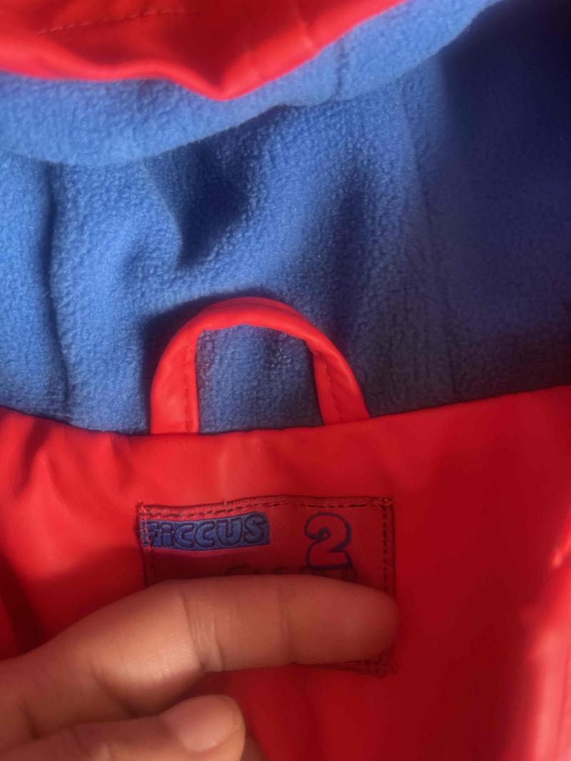 Chaqueta infantil de robot roja - 2
