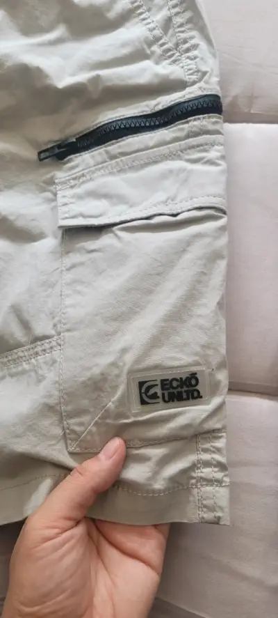 Shorts cargo beige hombre - miniatura 2