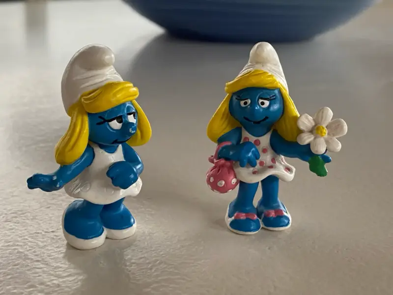 Pitufos  colección - 8