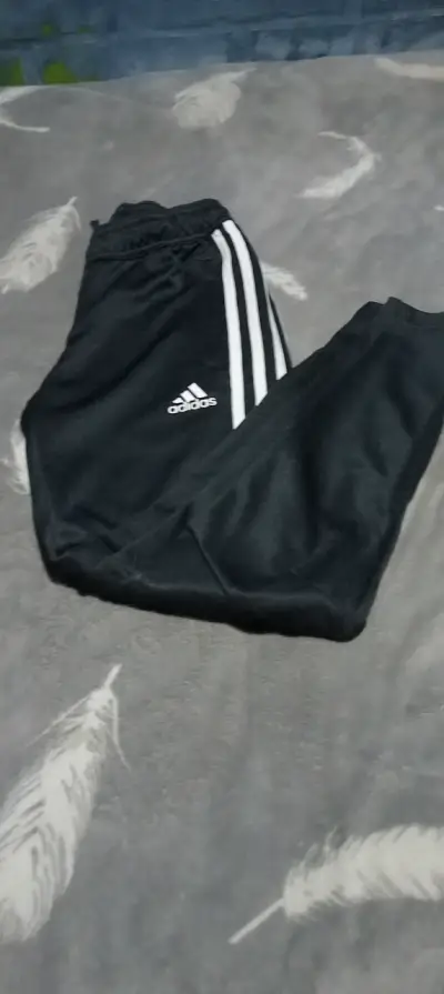 Pantalón deportivo negro Adidas - miniatura 4