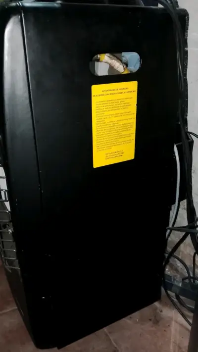 Estufa a gas Norwood negra - miniatura 3