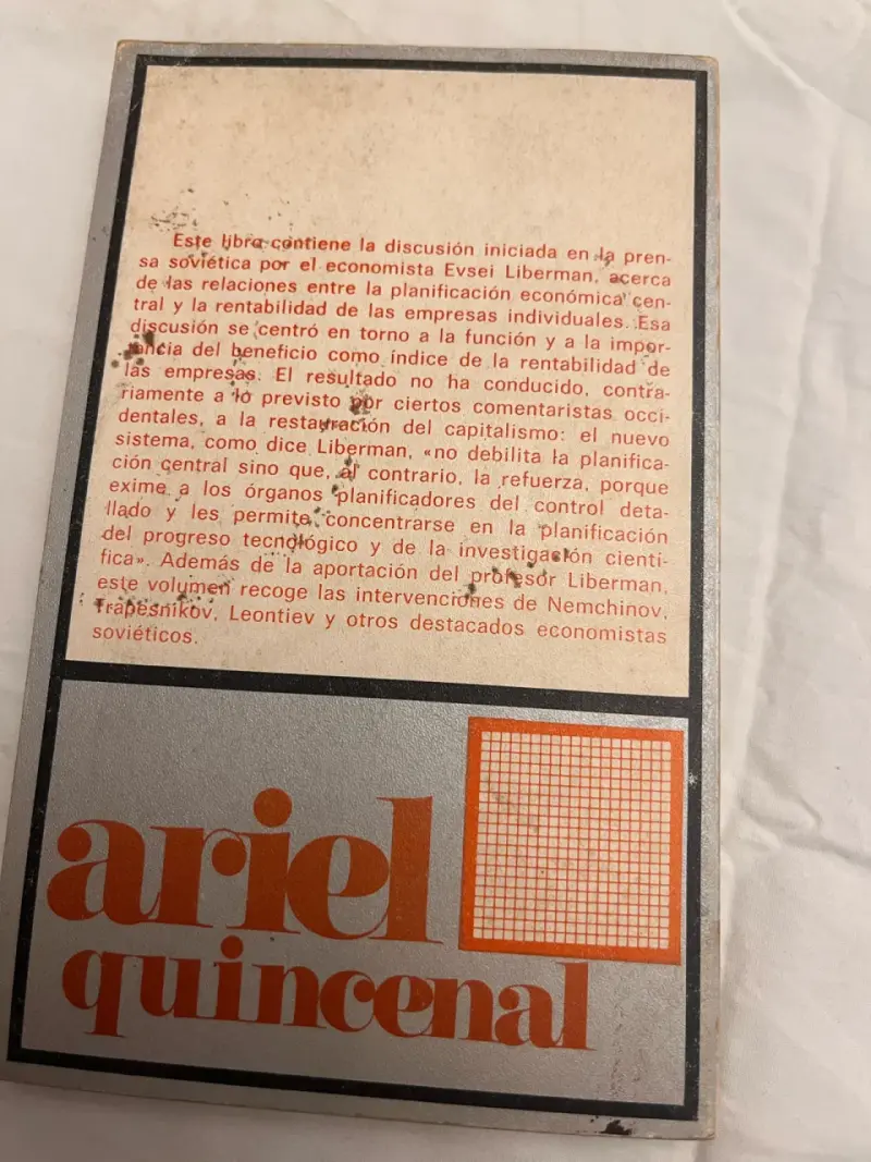 'Plan y beneficio en la economía soviética' - 2