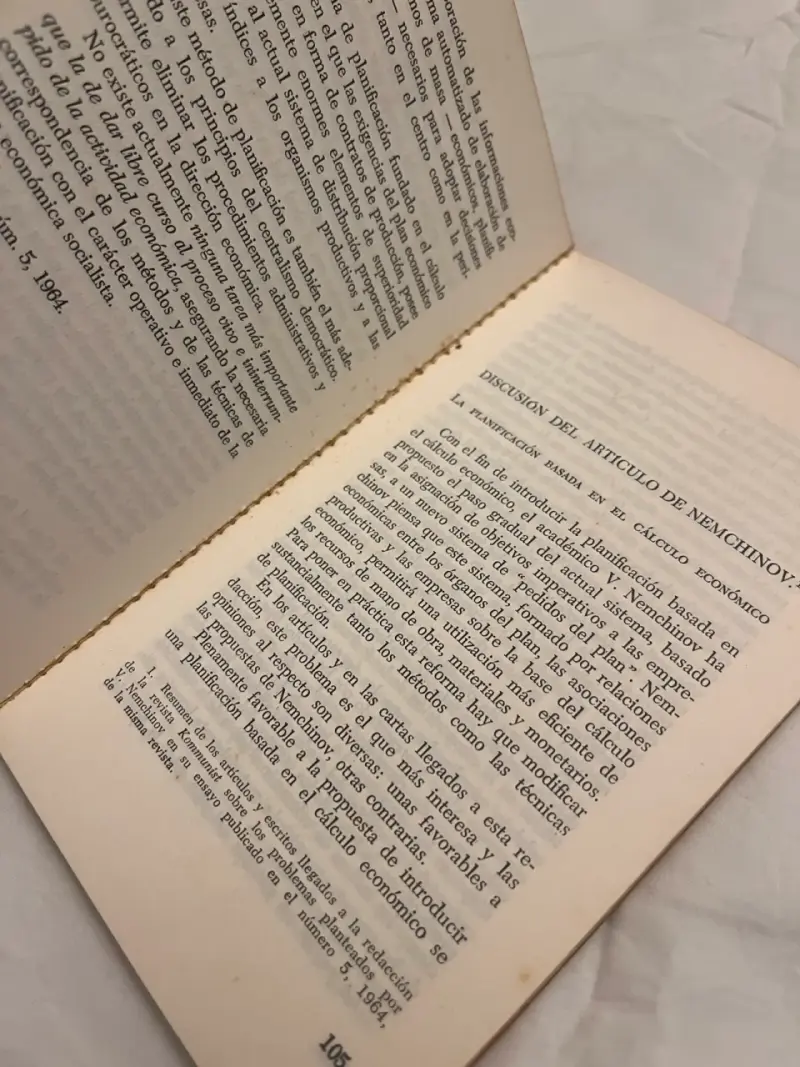 'Plan y beneficio en la economía soviética' - 5