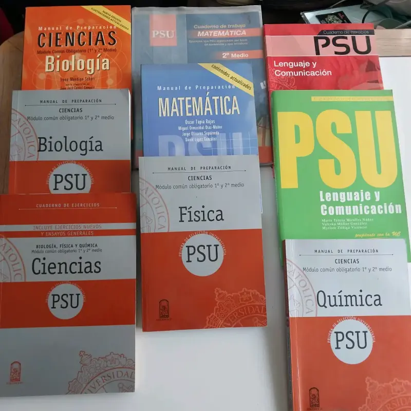 Libros de preparación PSU/PAES - 1