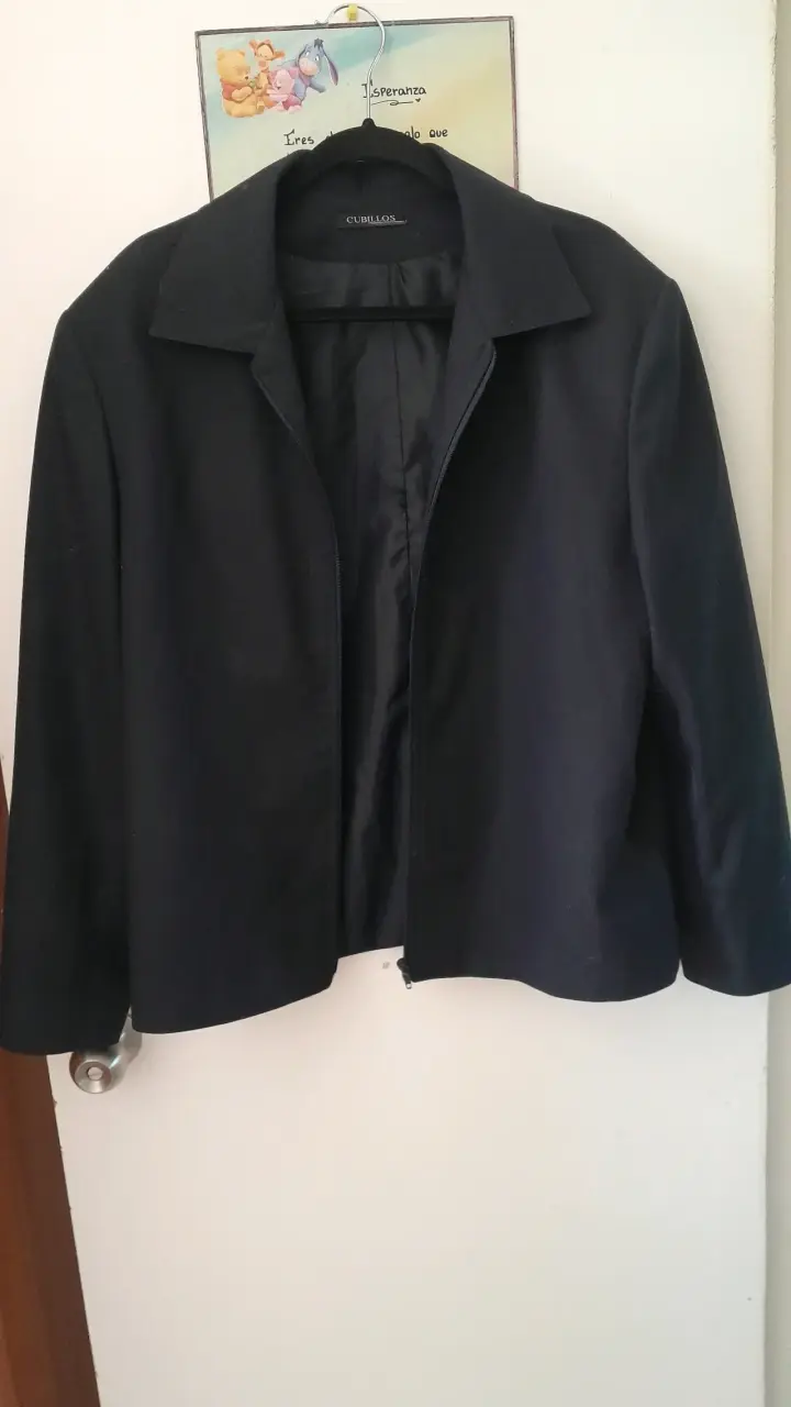Chaqueta negra elegante