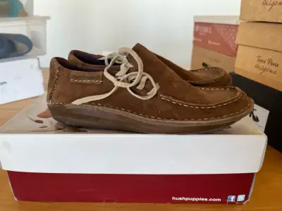 Zapato estilo mocasín café - miniatura 1