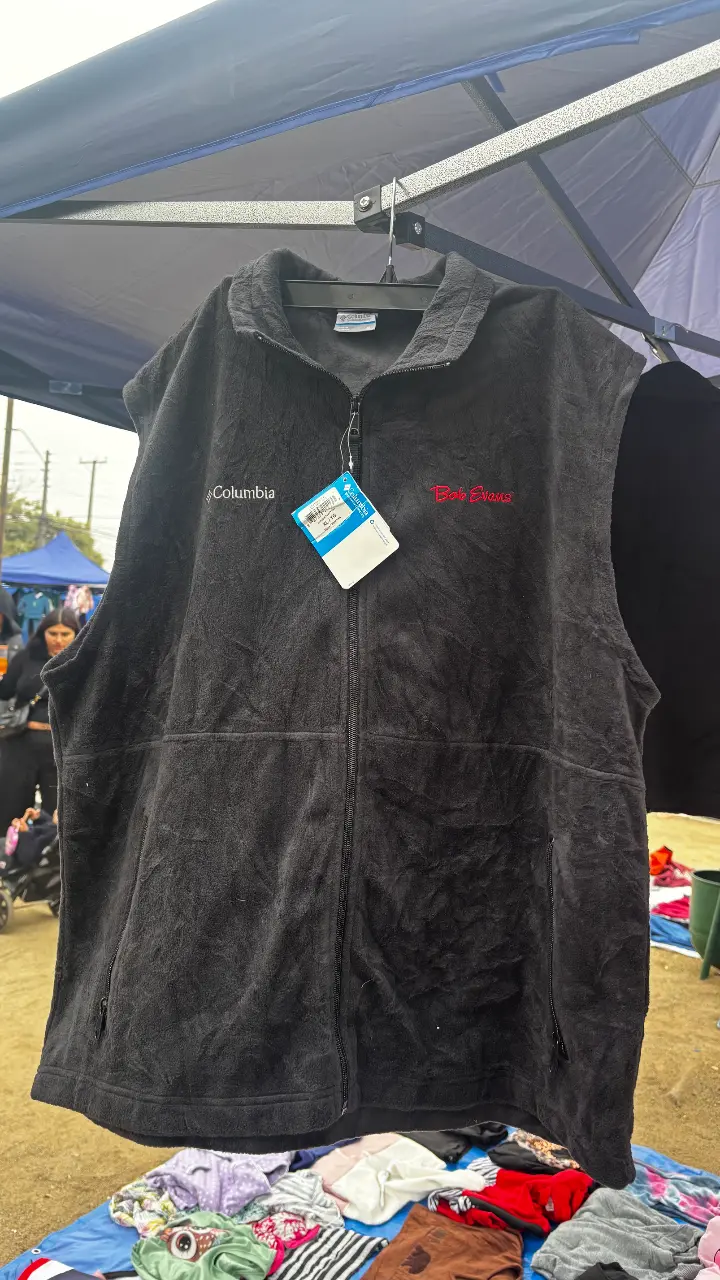 Chaleco polar negro Columbia