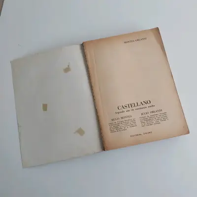 Libro Castellano 2° año (1972) - miniatura 2