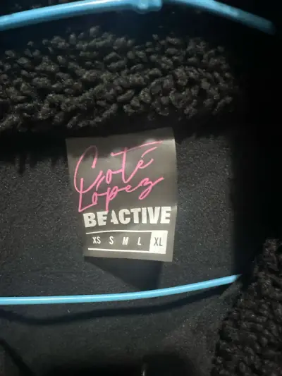 Chaqueta polar negra Beactive - miniatura 5