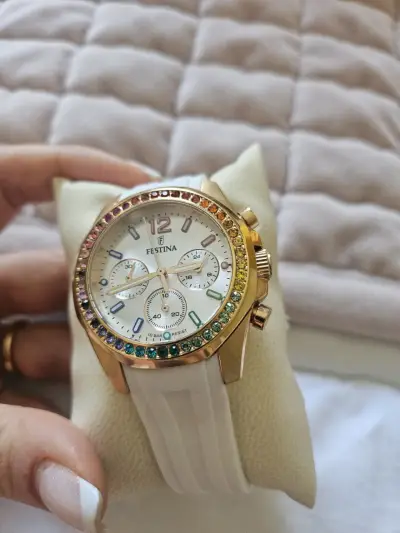 Reloj Festina oro rosa con estuche - miniatura 2