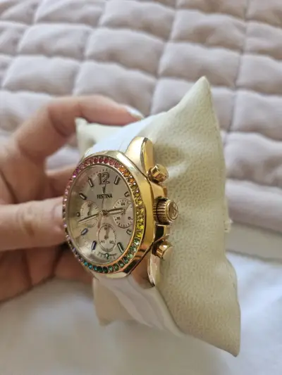 Reloj Festina oro rosa con estuche - miniatura 3