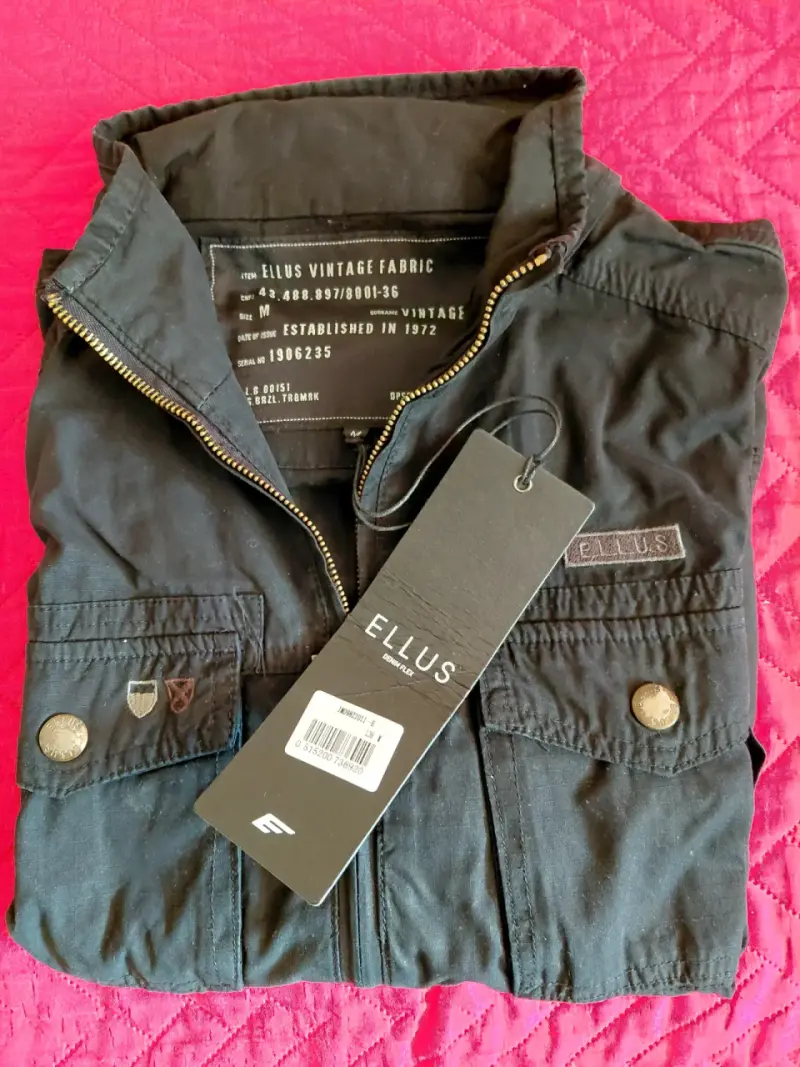 Chaqueta negra Ellus vintage - 1