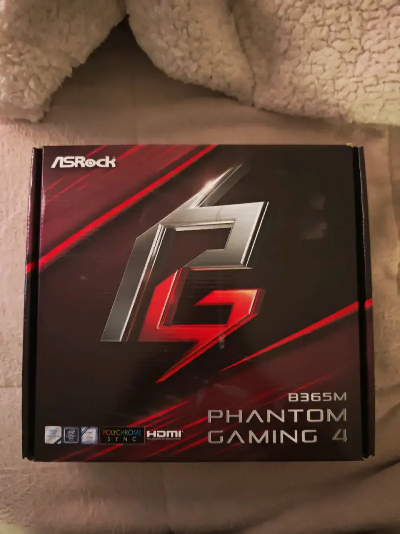 Combo Intel i7-9700+B365M Phantom Gaming 4+32GBRAM - 1