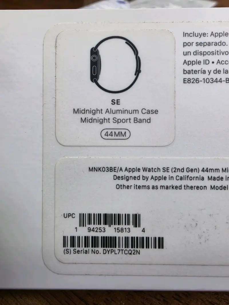 Apple Watch SE 44mm GPS - 4