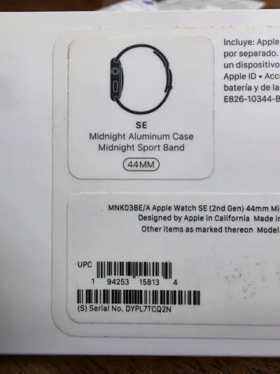 Apple Watch SE 44mm GPS - miniatura 4