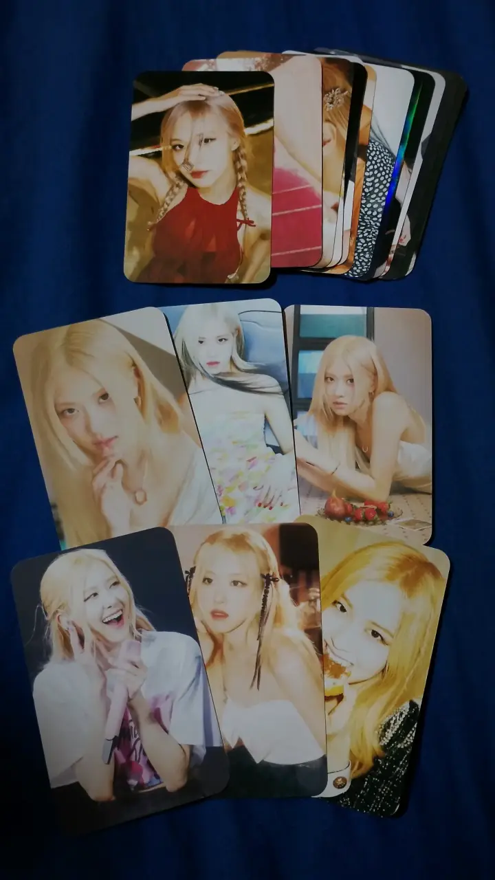 Lomocards de Rosé de Blackpink - 1