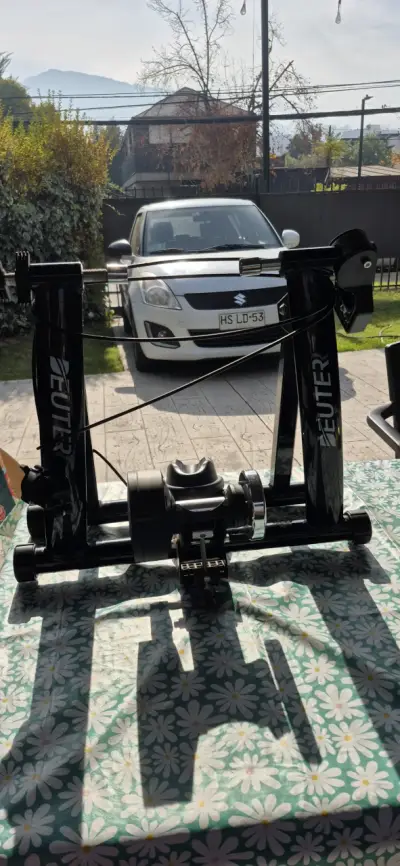 Rodillo para bicicleta negro - miniatura 2