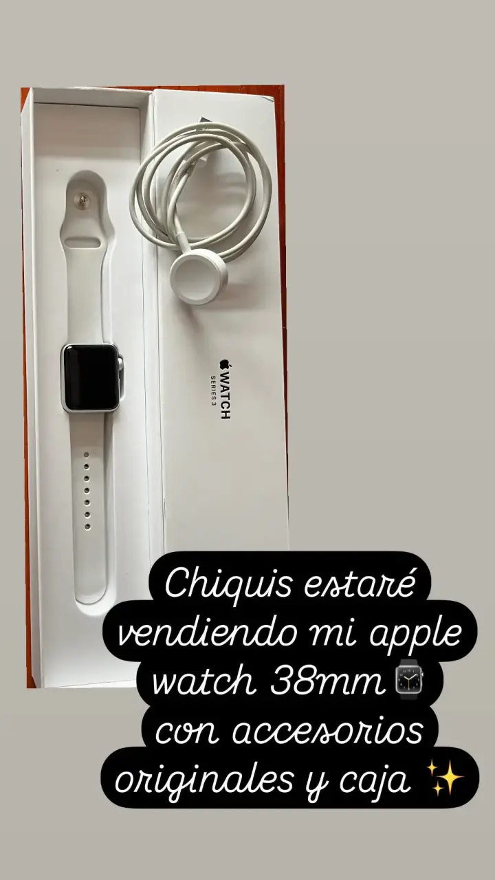 Apple Watch 38mm Serie 3 - 1