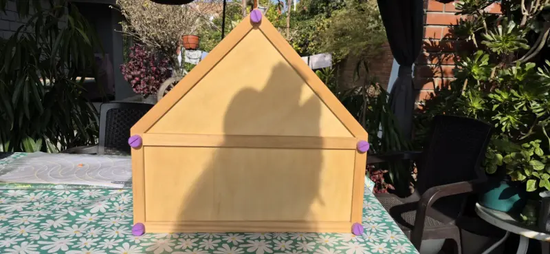 Casa de muñecas de madera - 3