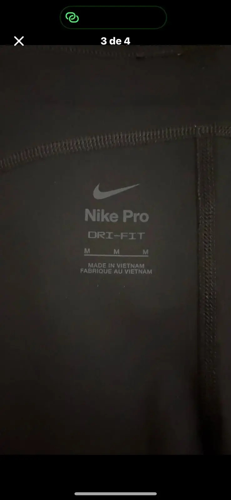 Shorts Nike pro M negro - 3