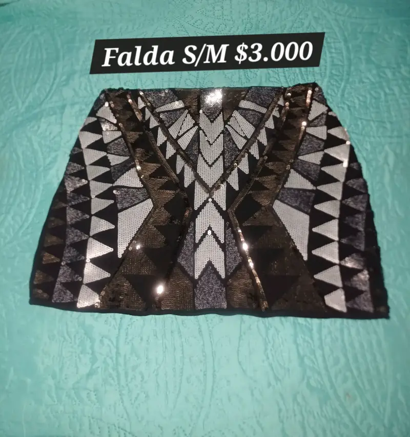 Pantalón tipo cuerina negro - 3