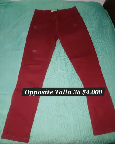 Pantalón tipo cuerina negro - miniatura 4