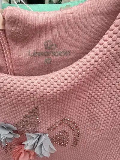 Vestido rosado limonada talla 10 - miniatura 2