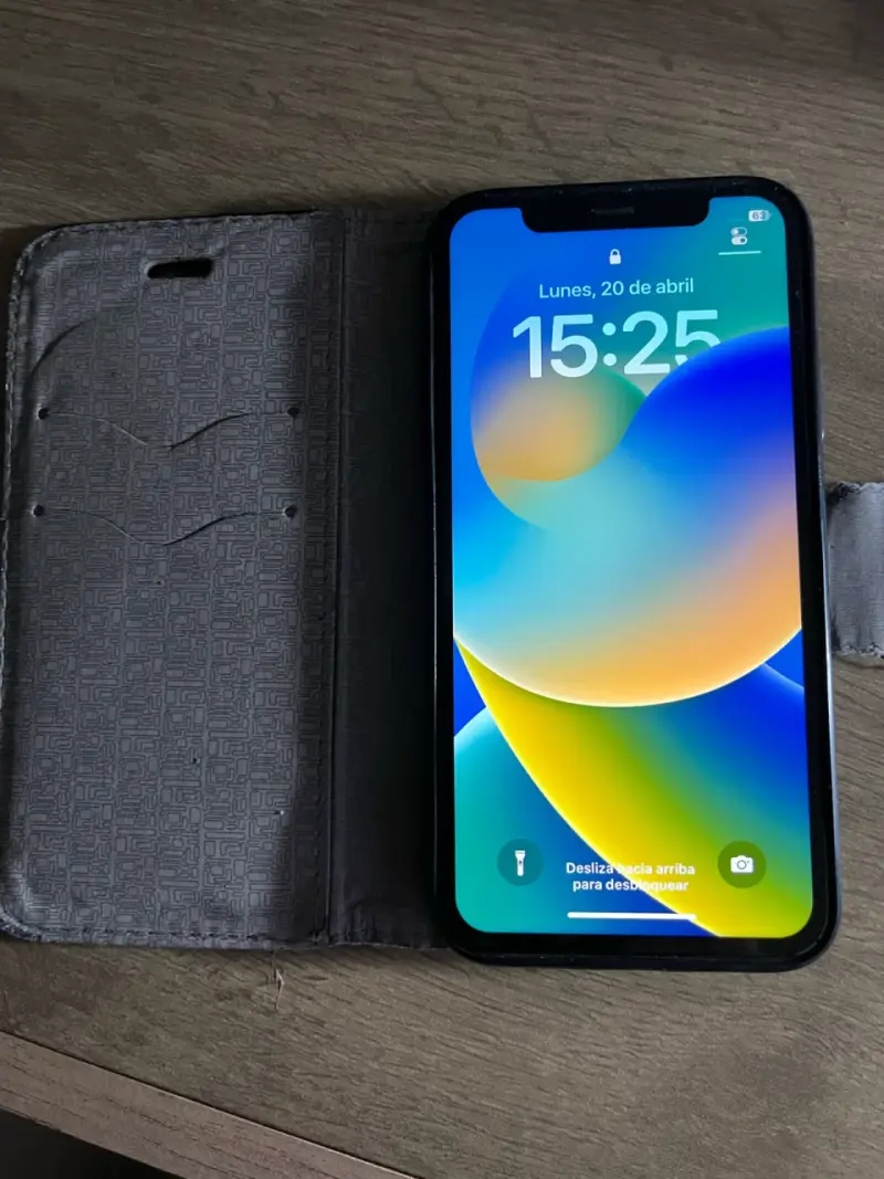 iPhone X 256 gb con funda - 2
