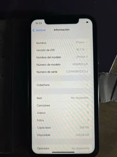 iPhone X 256 gb con funda - miniatura 5