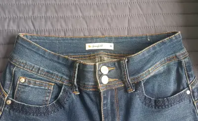 Jeans azul Greenfield. Talla 38. - miniatura 3
