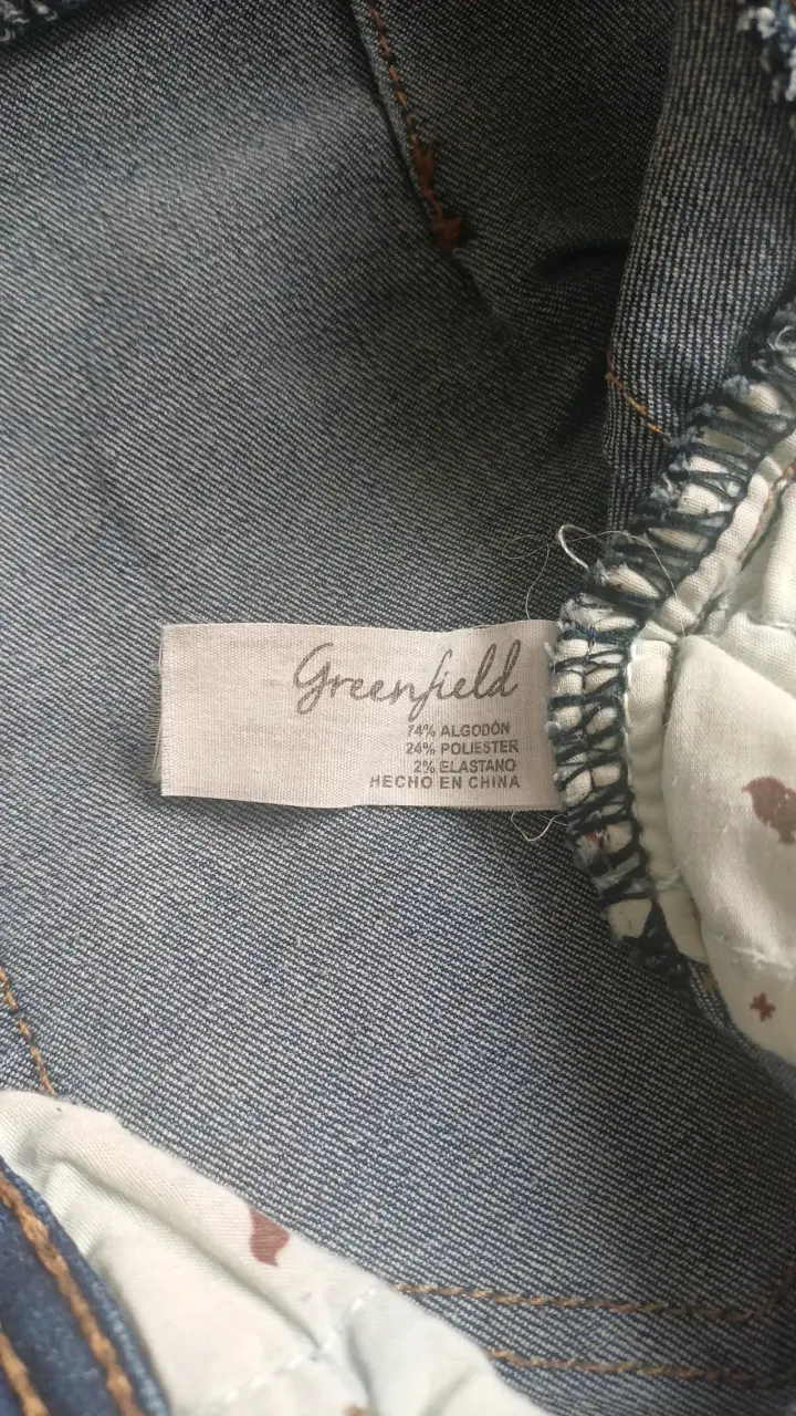 Jeans azul Greenfield. Talla 38. - 4