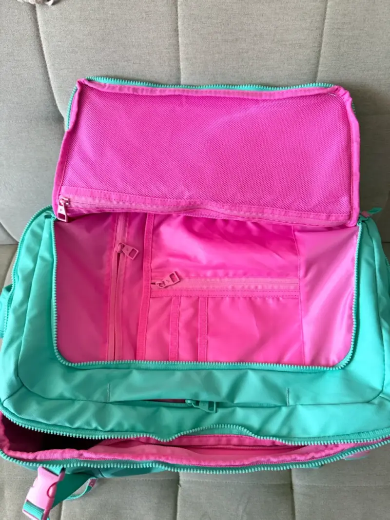 Mochila Travel Bubba Essentials Mint Tipo Cabina ✈️ - 4