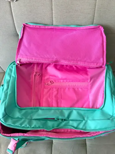 Mochila Travel Bubba Essentials Mint Tipo Cabina ✈️ - miniatura 4